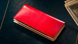 【超人気】ブライドル・ブレンデルウォレットは英国のブライドルレザーを使用した薄型お札・カード専用長財布