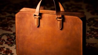 【人気】ナポレオンカーフ・ビジネスボナパルトはナポレオンカーフを使用したビジネスバッグ