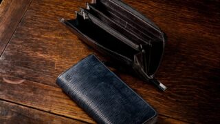 【人気】ジョリーロジャー・ヴァイキングはジョリーロジャーを使用したラウンドジップ長財布