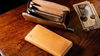 【人気】ゴーストタウン・ボイラーはゴーストタウンを使用したラウンドジップ長財布
