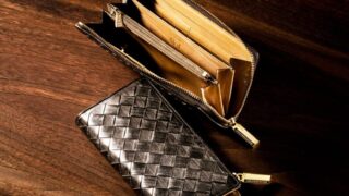 【人気】ザオークバーク・トラファルガーはザオークバークを使用したラウンドジップ長財布