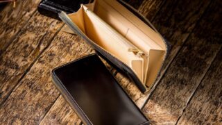【人気】ヨコハマ・ラウンドジップ長財布はヨコハマを使用したラウンドジップ長財布